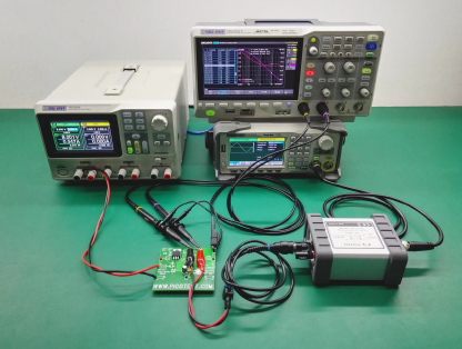 SIGLENT Bode physical setup example