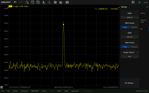 SIGLENT SNA5000A VNA Spectrum Analyzer Option