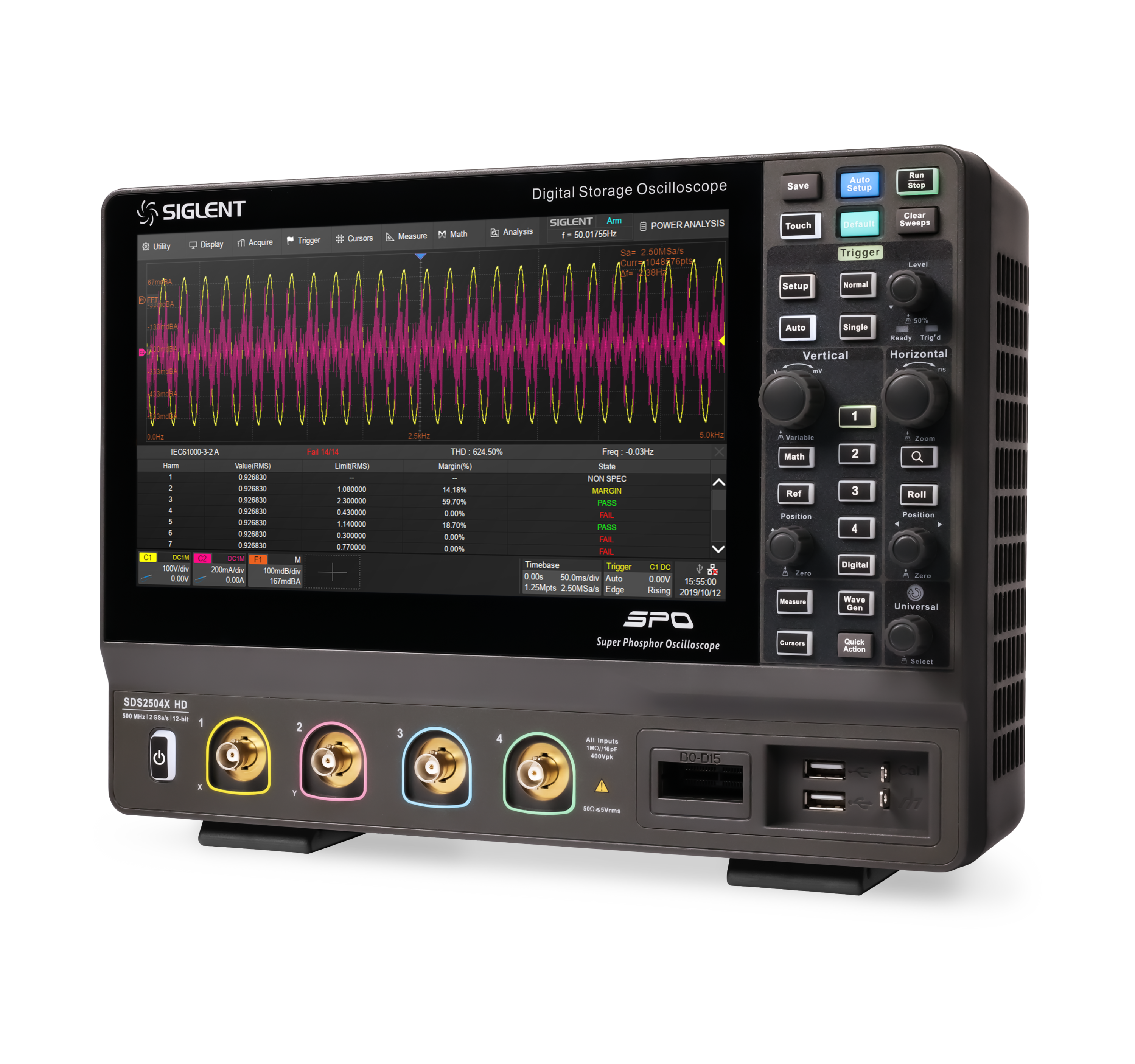 SDS2000X HD Digital Storage Oscilloscope - Siglent