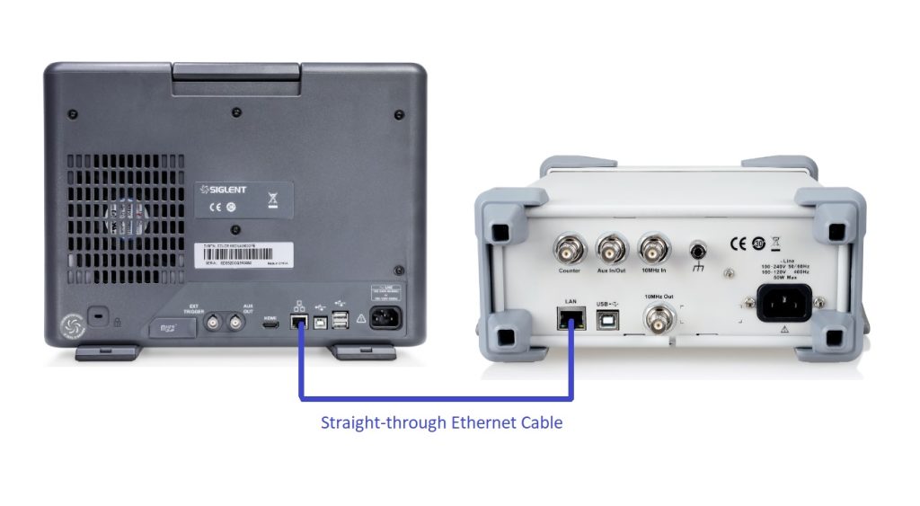 Bode using LAN - Siglent