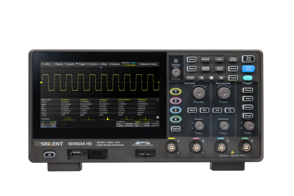 SDS800X HD Digital Storage Oscilloscope - Siglent